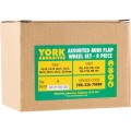 Zestaw ściernic trzpieniowych listkowych lamelek mini 8szt. York Abrasives YRK2207000K
