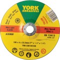 Tarcza do szlifowania 180x6x22.23 A30RBF DPC T27 York Abrasives YRK2300410K