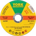 Tarcza do cięcia 125x1x22.23mm A60TBF INOX do stali nierdzewnej T41 York Abrasives YRK2304800K