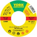 Tarcza do cięcia 115x3x22.23 C24RBF T41 York Abrasives YRK2305160K