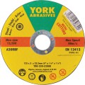 Tarcza do cięcia 125x3x22.23 A30RBF T41 York Abrasives YRK2305200K