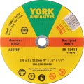 Tarcza do cięcia 230x3x22.23 A30TBF T41 York Abrasives YRK2305300K